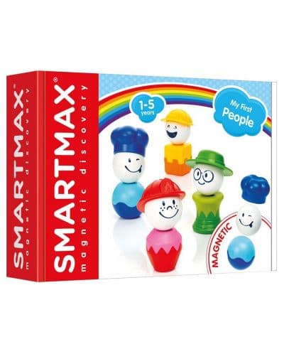 Магнитни фигурки Smart Games - Моите първи хора, 12 части