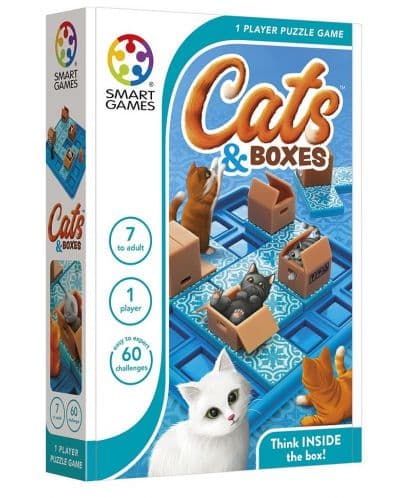 Детска игра Smart Games - Котки и кутии
