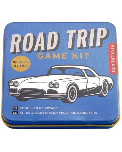 Игрален комплект Kikkerland - 8 игри по време на път