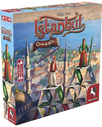 Настолна игра Istanbul: Choose &amp; Write - семейна