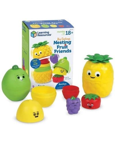 Игра за съвпадение Learning Resources - Плодове и емоции