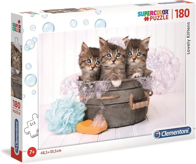 CLEMENTONI 180ч. Пъзел Lovely Kittens
