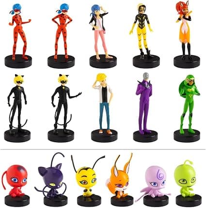 P.M.I. Miraculous Калинката и Котарака Фигура Печат