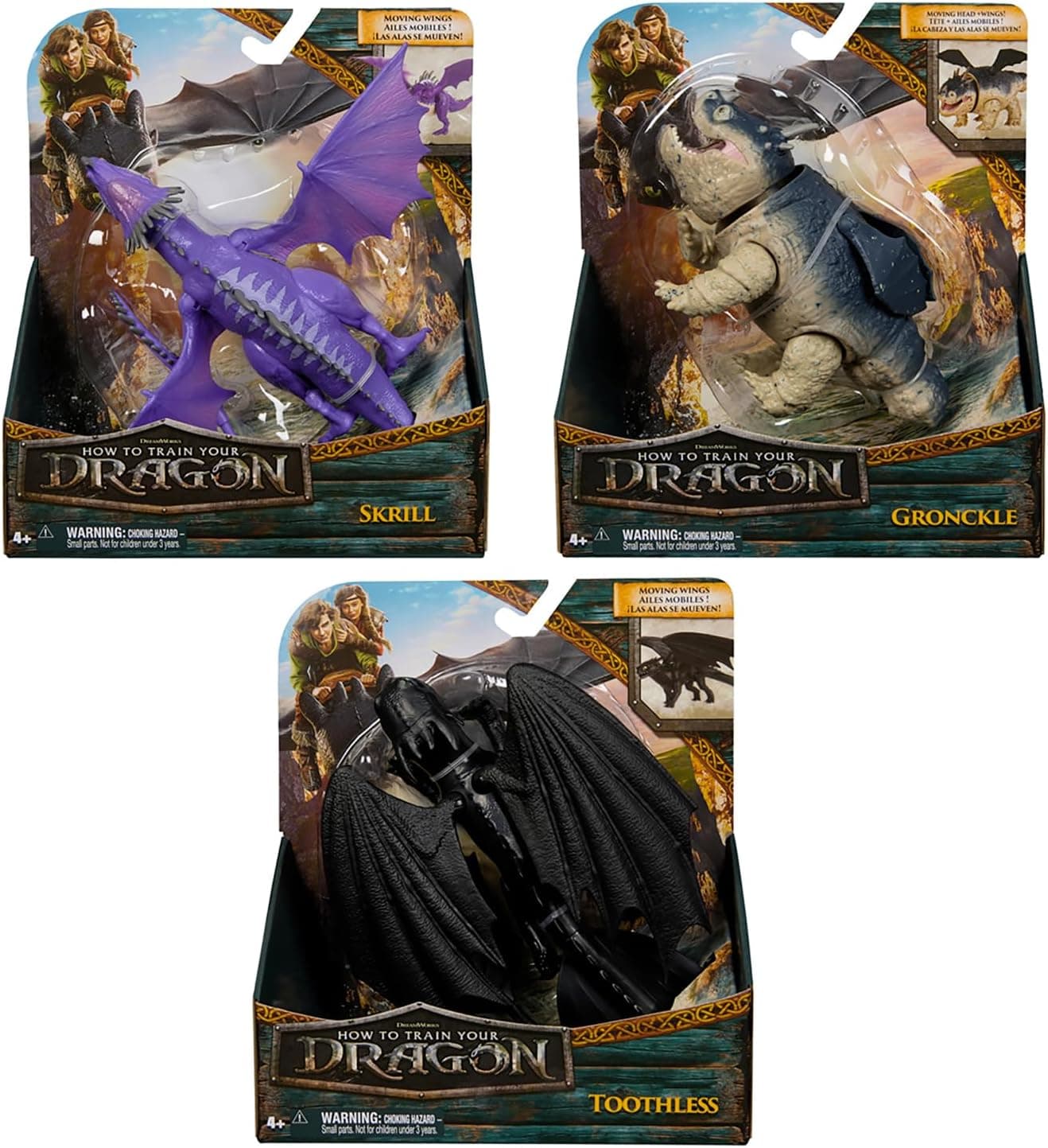 HOW TO TRAIN YOUR DRAGON Дракон базова фигура