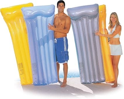 BESTWAY Надуваем дюшек DELUXE COMFORT прозрачен