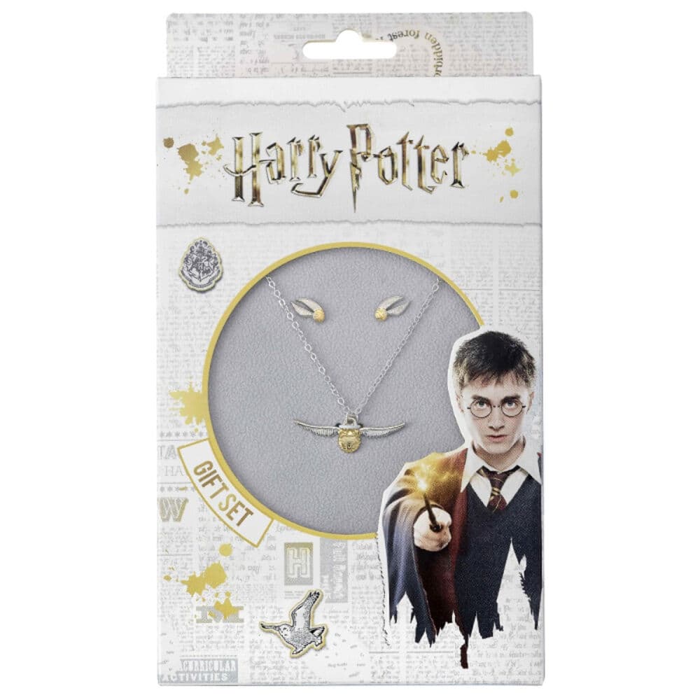Колие и обеци Harry Potter Golden Snitch