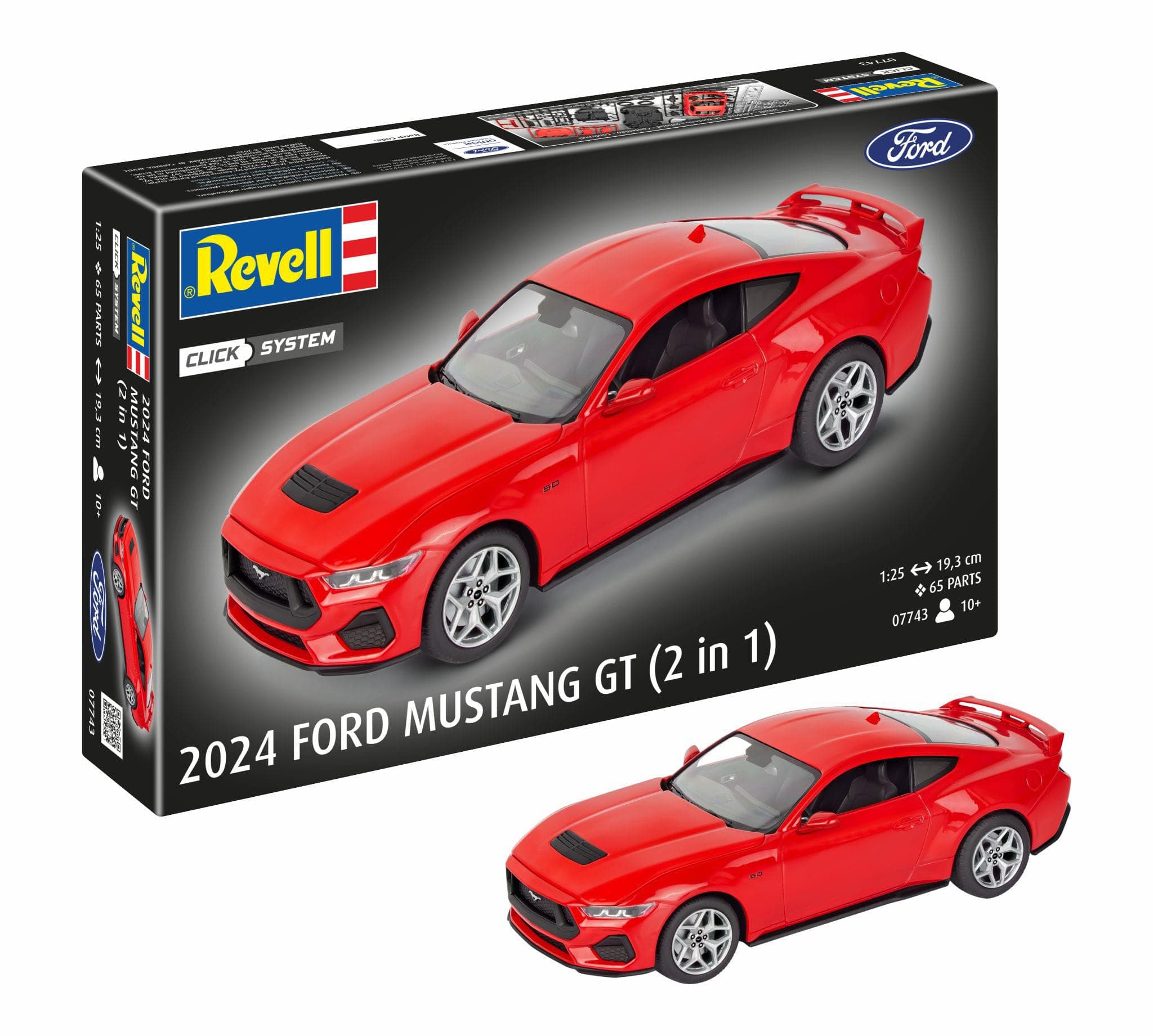 Revell 07743 Ford Mustang GT 2024 Model Kit
