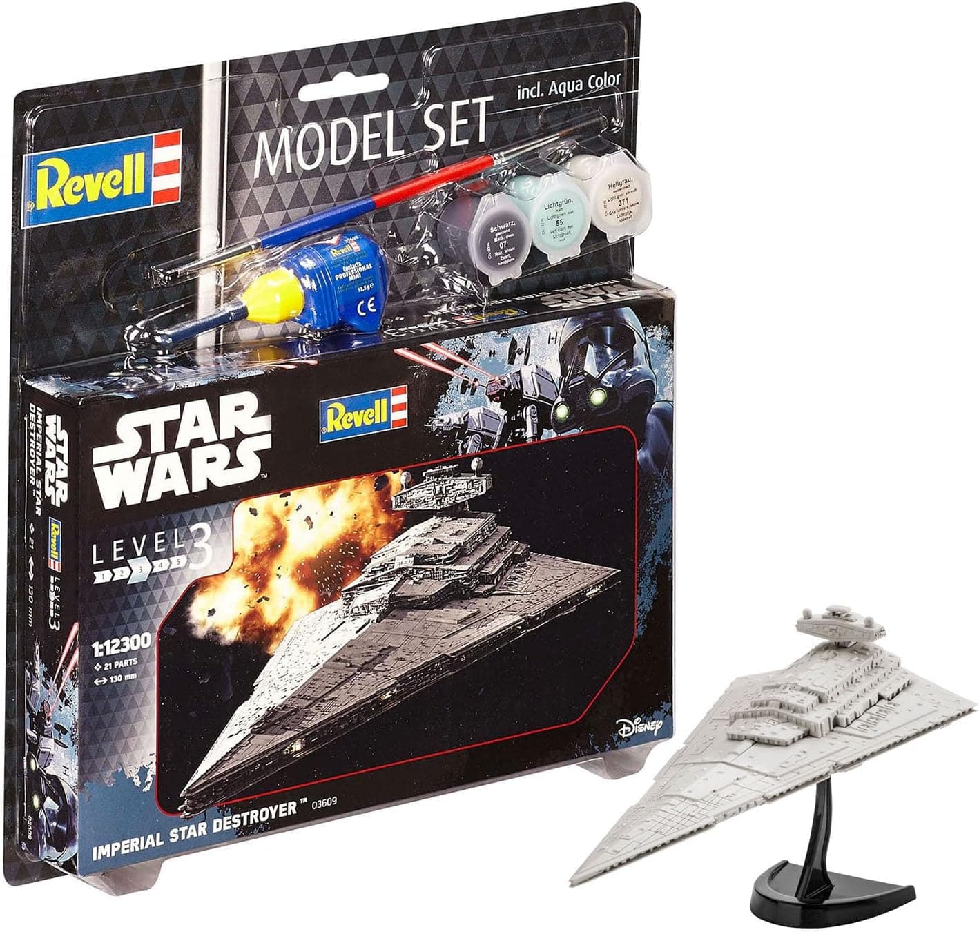 Revell Star Wars Imperial Star Destroyer Model Set 1:12300