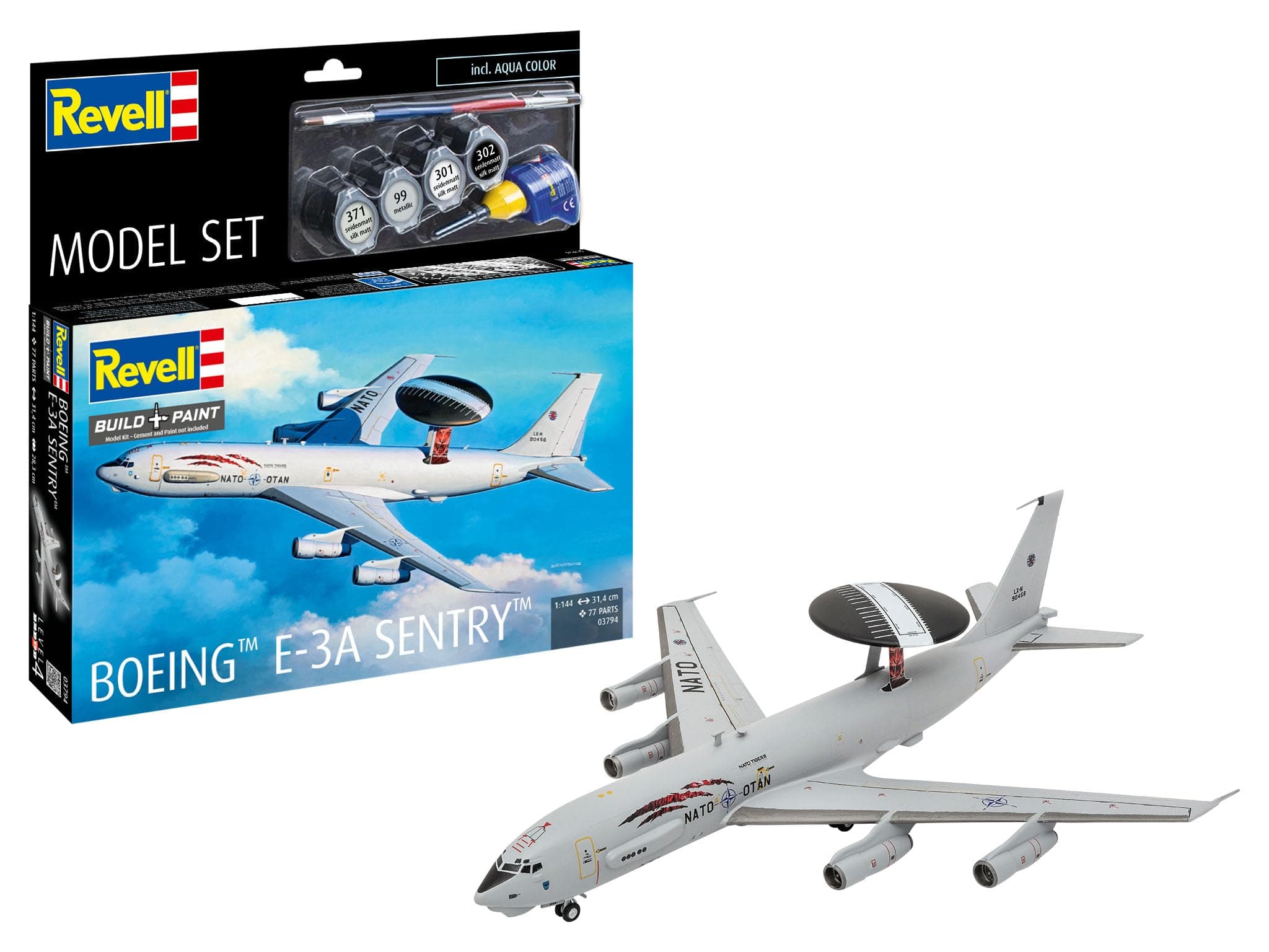 Revell Model Set Boeing E-3A Sentry 1:144