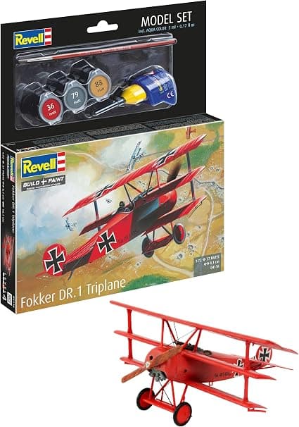 Revell Model Set Fokker Dr.1 Triplane