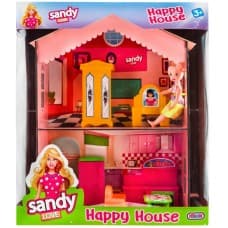 къщата на Сенди с обавеждане и кукла 36х32х21