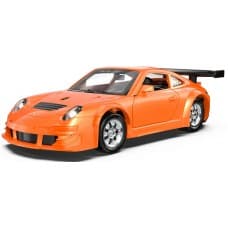 метален точен модел кола 1:39 Porsche 911 GT3 RSR с амортисьори и отварящи се врати