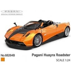 метален точен модел кола 1:24 Pagani Huayra Roadster с отваряеми врати преден капак и багажник