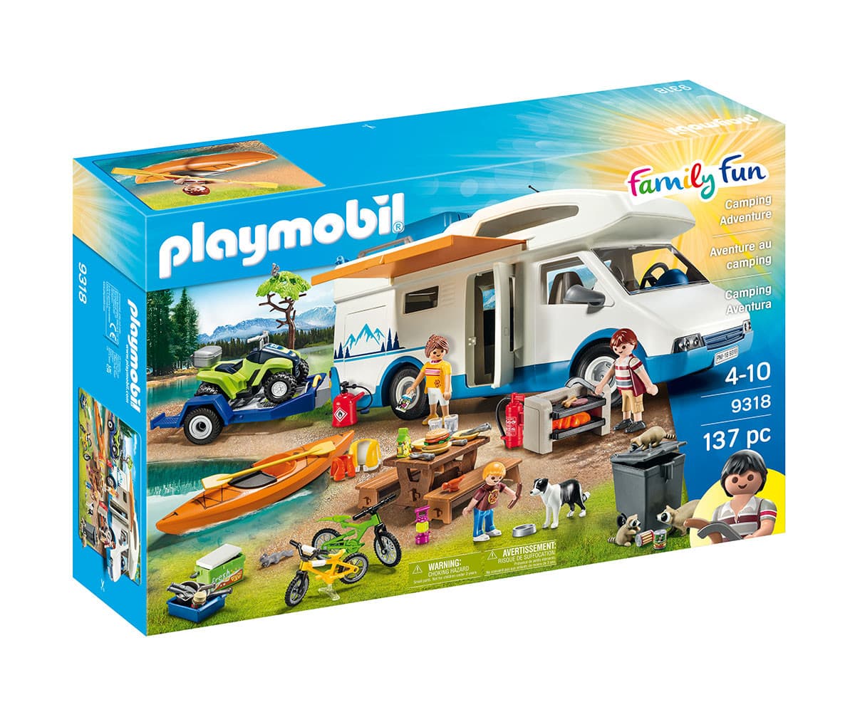 Playmobil - Къмпинг приключение с кемпер