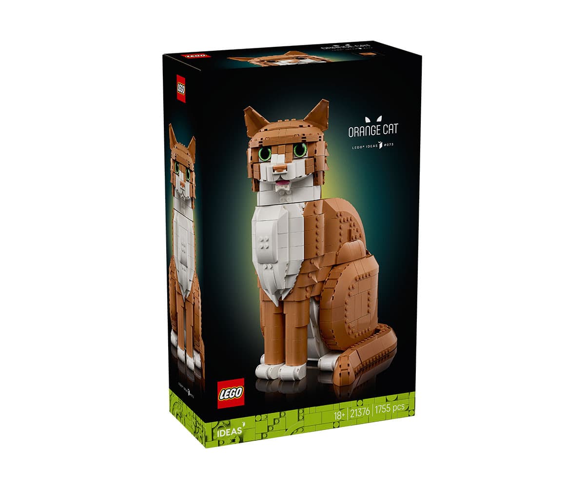 LEGO® Icons 21376 - Оранжево Коте