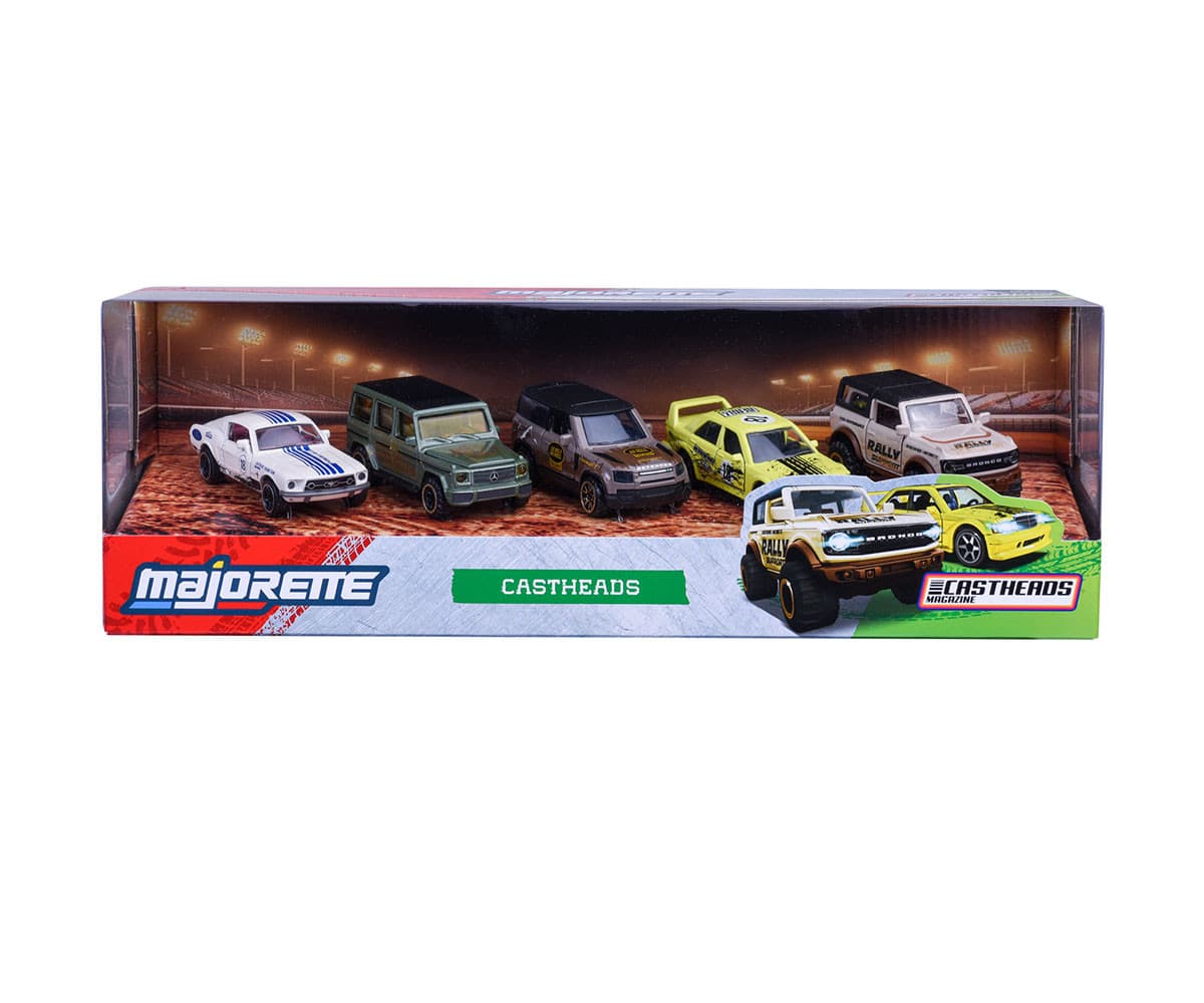 Majorette - Подаръчен комплект 5 части: CastHeads
