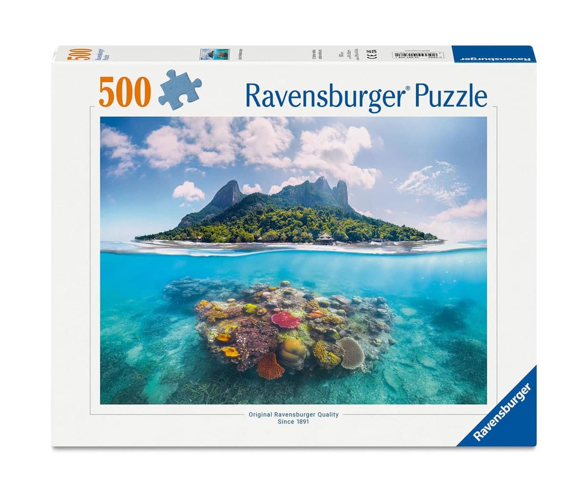 Пъзел Ravensburger 500 ел. - Остров в морето