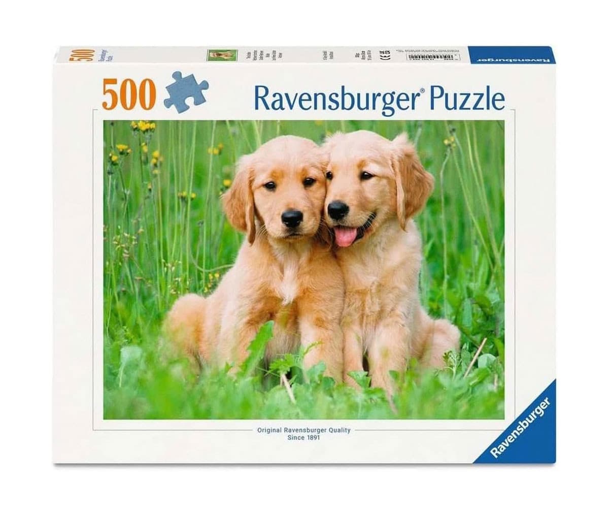 Пъзел Ravensburger 500 ел. - Бебета кученца