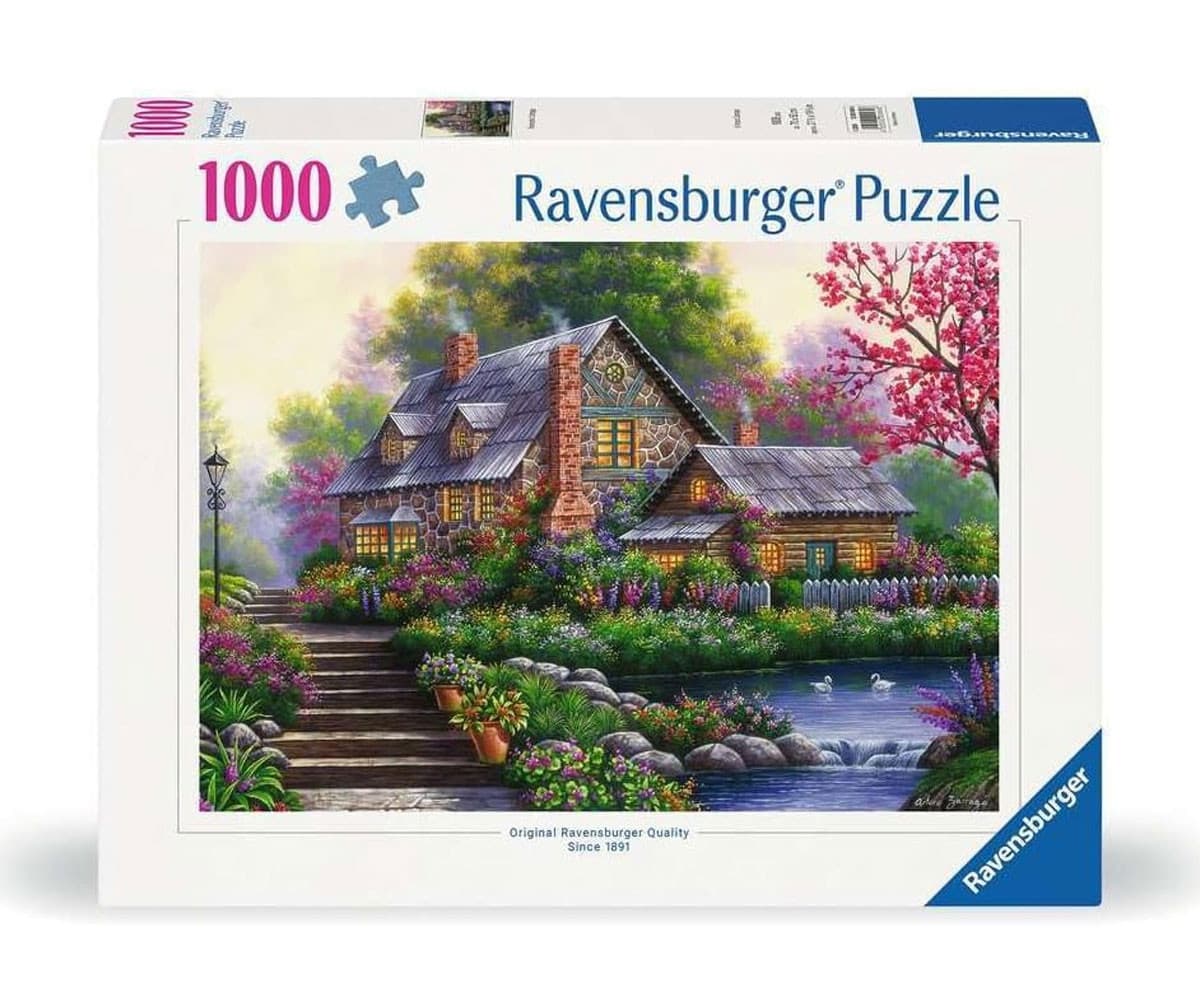 Пъзел Ravensburger 1000 ел. - Романтична вила
