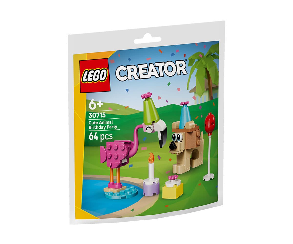 LEGO® Creator 30715 - Парти за рожден ден със сладки животни
