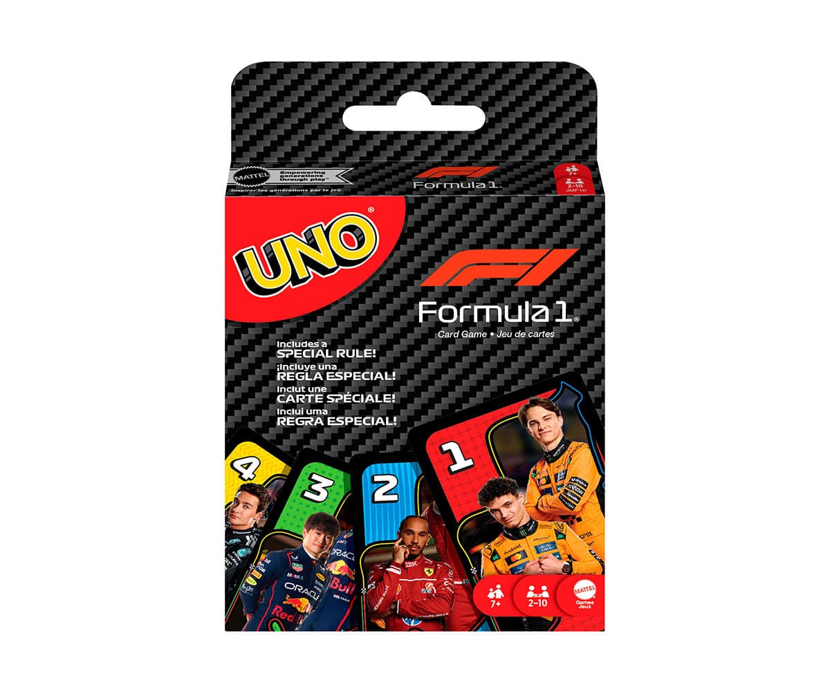 Карти за игра UNO, Формула 1