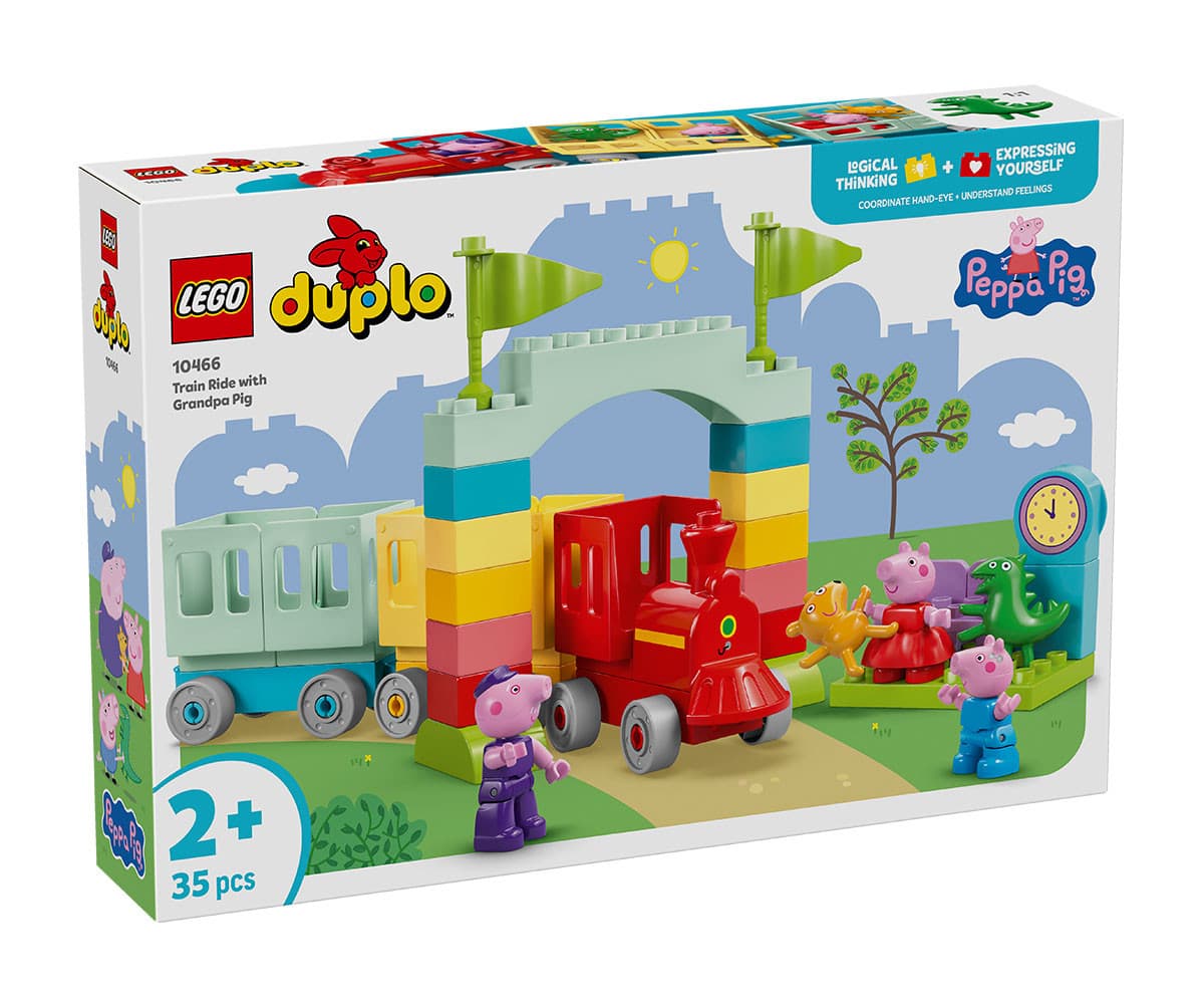 LEGO® DUPLO® 10466 - Влакът на дядо Прасенце