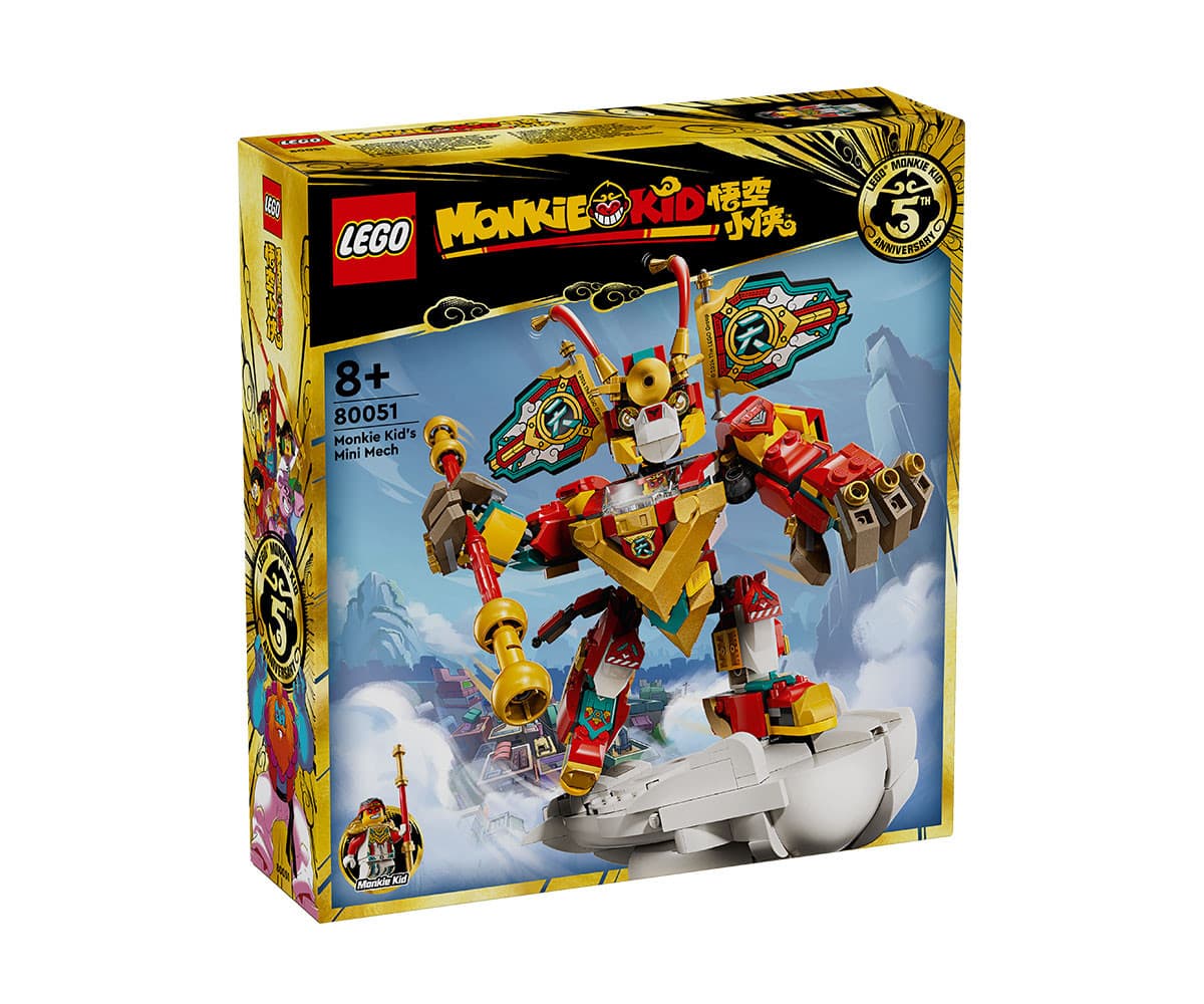 LEGO® Monkie Kid™ 80051 - Мини роботът на Monkie Kid