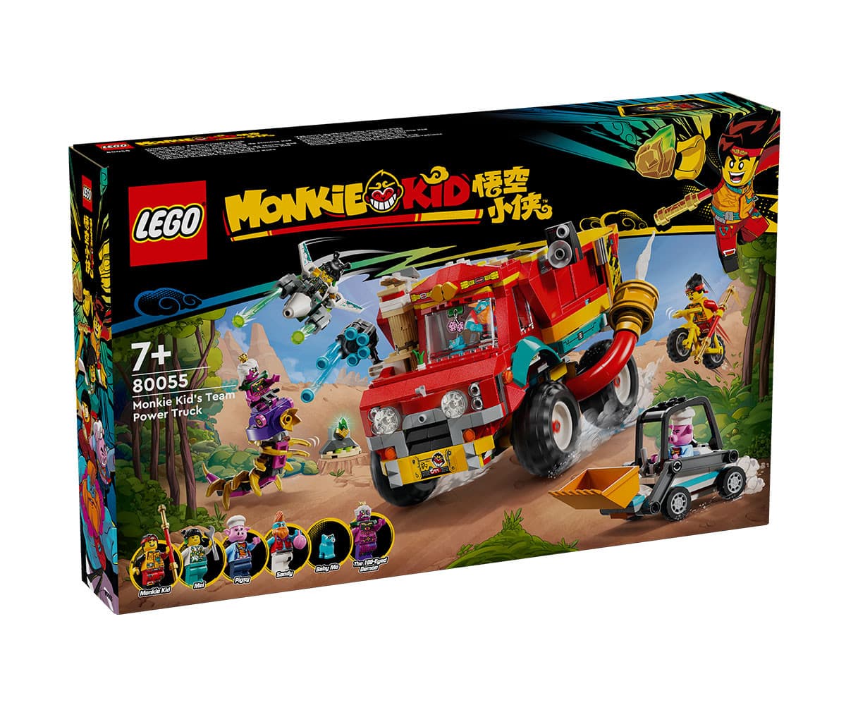 LEGO® Monkie Kid™ 80055 - Камионът на екипа на Мonkie Кid