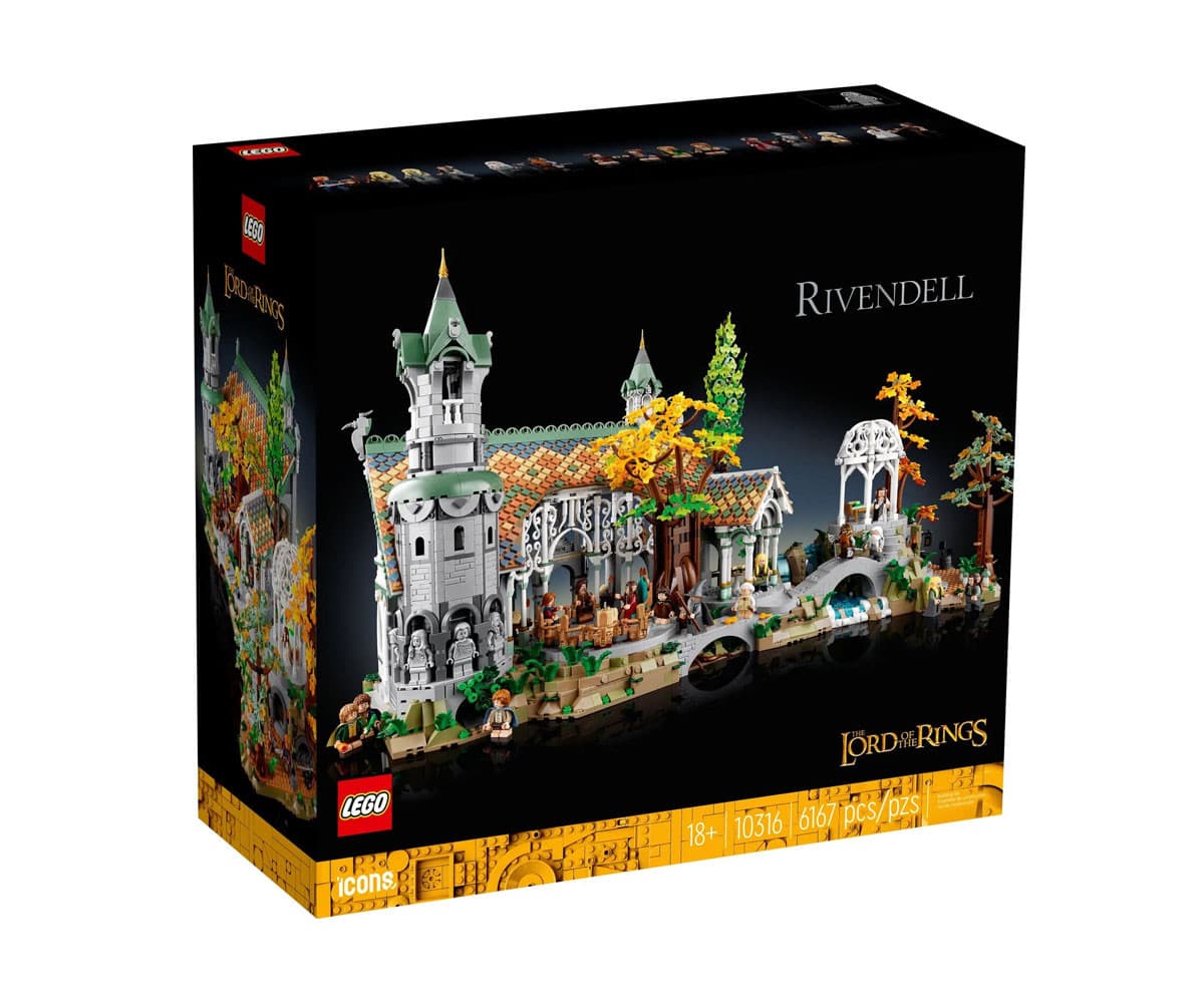 LEGO® Icons 10316 - Властелинът на Пръстените: Ломидол