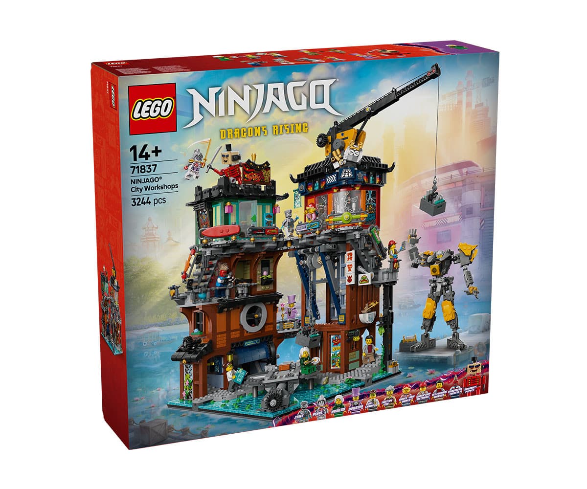 LEGO® NINJAGO 71837 - Работилници в NINJAGO® City
