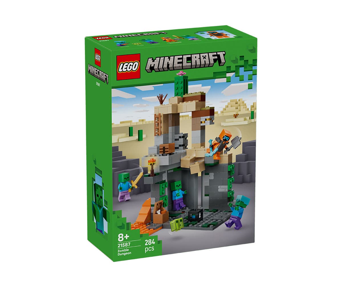 LEGO® Minecraft 21587 - Занданът на зомбитата