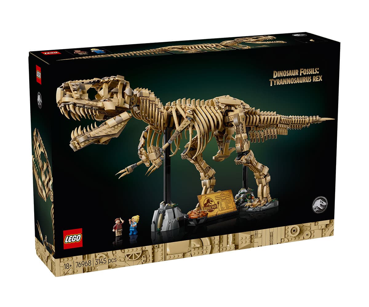LEGO® Jurassic World™ 76968 - Вкаменелости от динозаври: Тиранозавър рекс