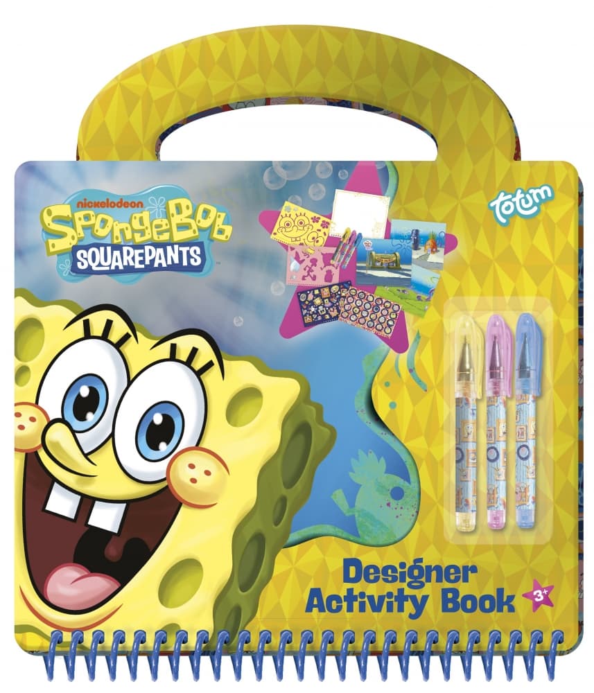 Творчески комплект, Totum, SpongeBob, Книжка с активности