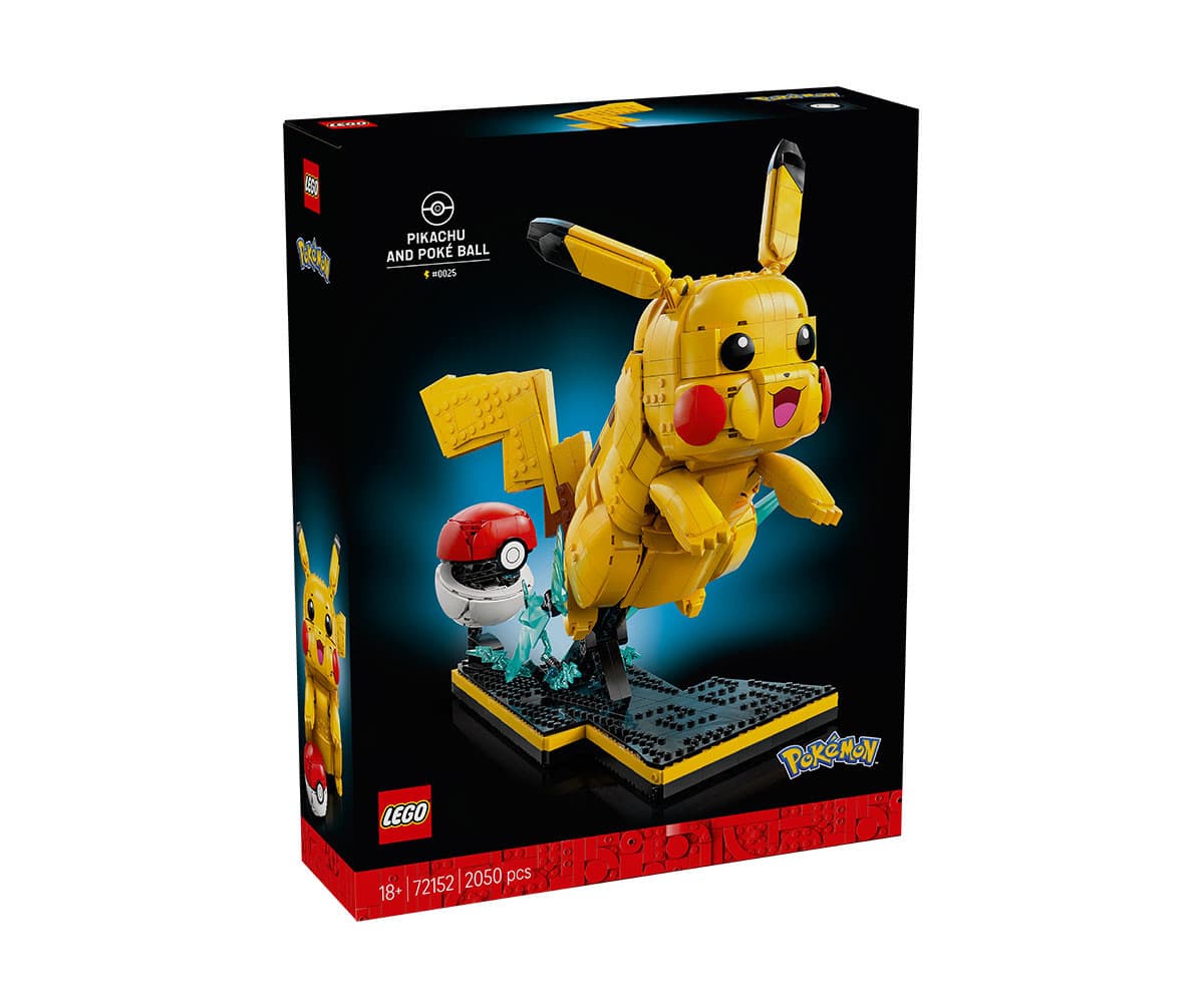 LEGO® Pokemon 72152 - Пикачу и Покемон топка