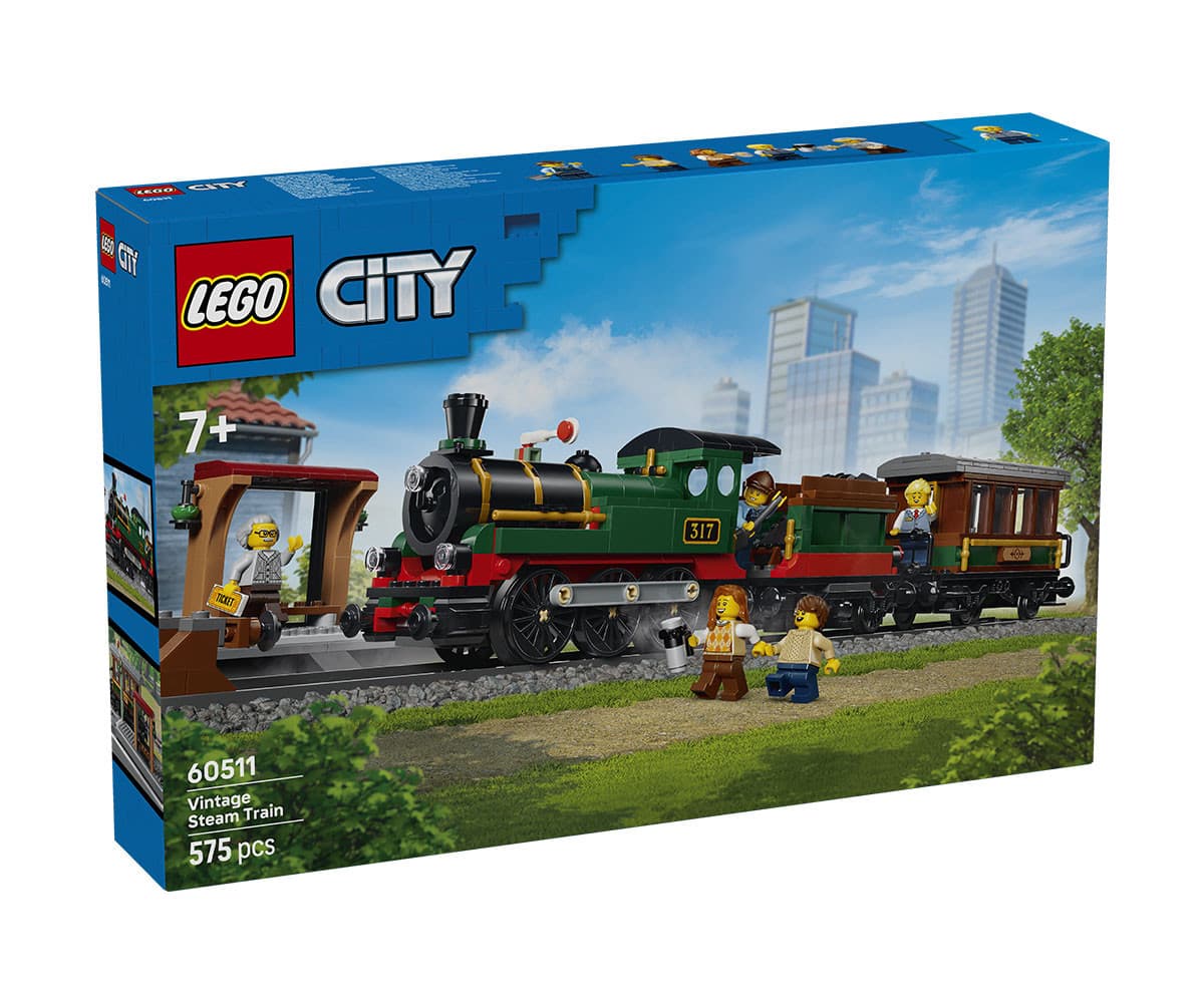 LEGO® City 60511 - Старомоден парен влак