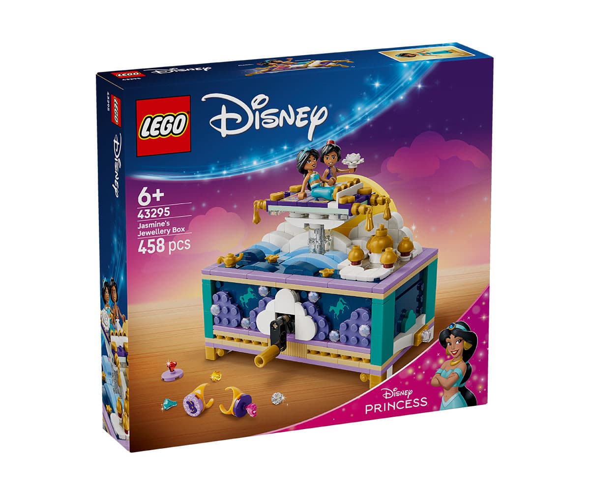 LEGO® Disney Princess 43295 - Кутия за бижута на Ясмин