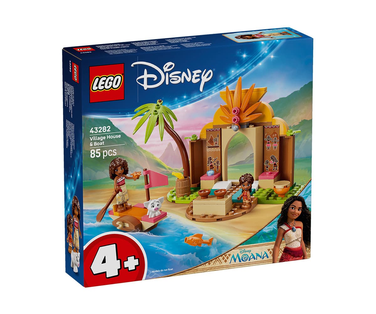 LEGO® Disney Princess 43282 - Селска къща и лодка