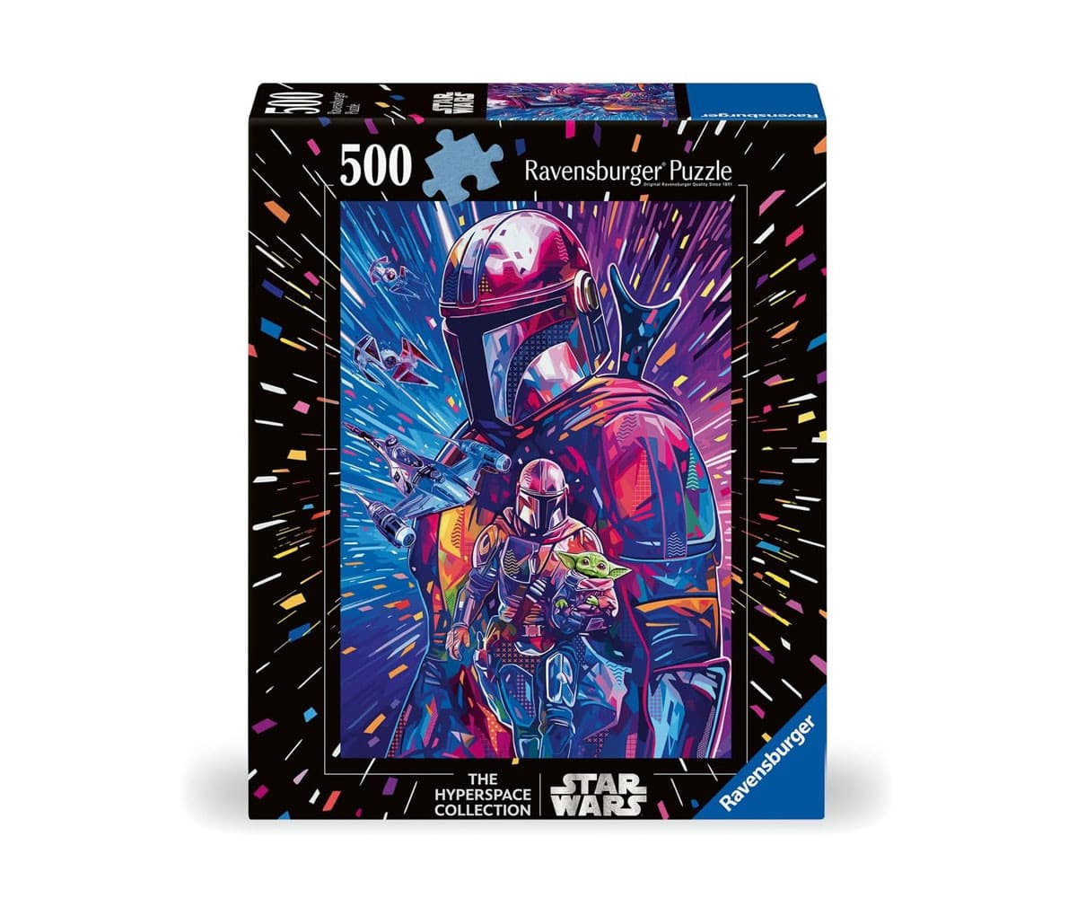 Пъзел Ravensburger 500 ел. - Междузвездни воини: Мандалорецът