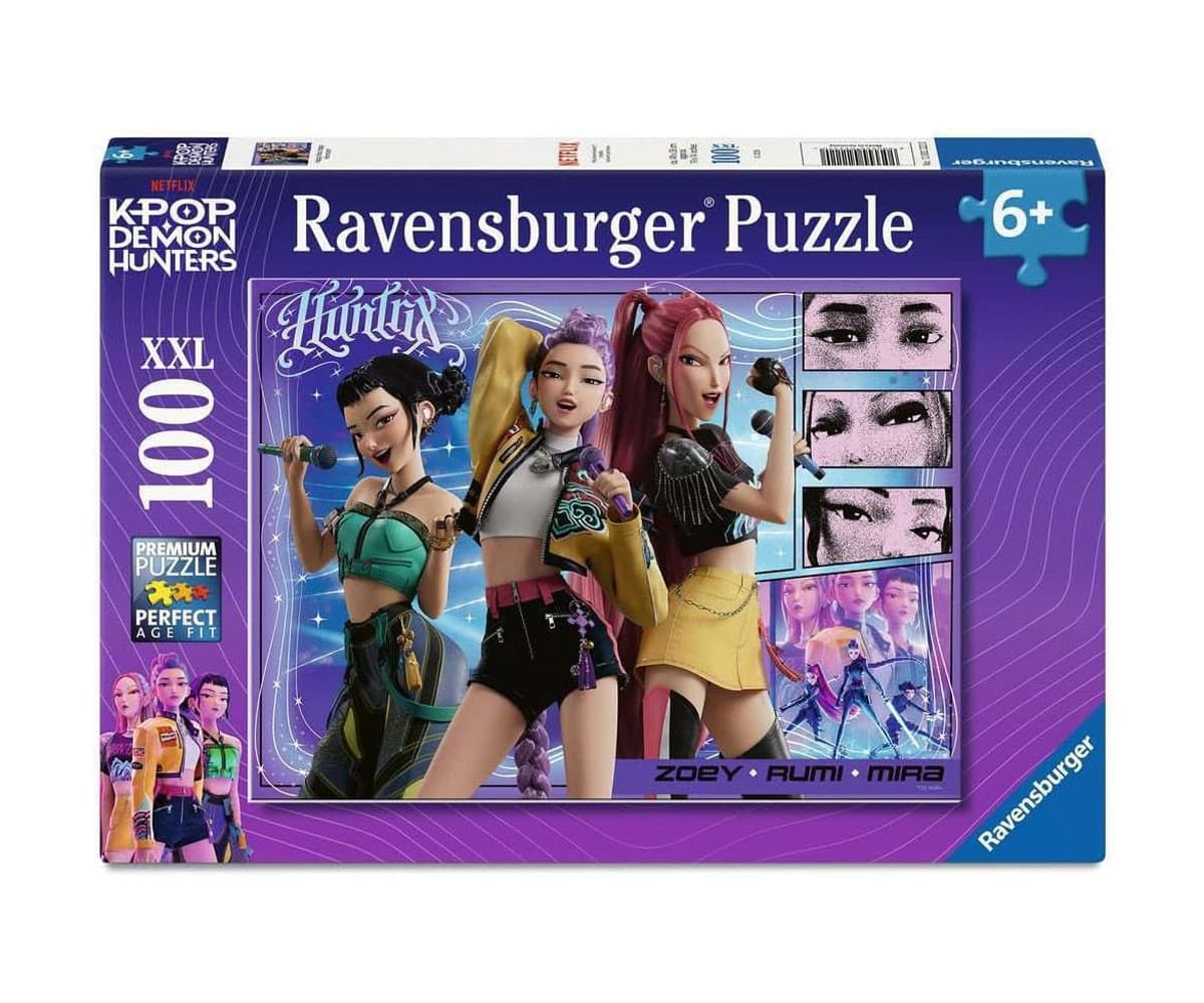 Пъзел Ravensburger 100 ел. XXL - Kpop Happy Fans, Happy Honmoon!