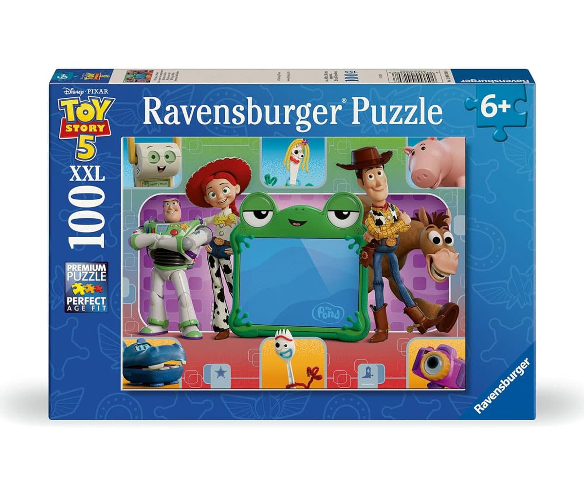 Пъзел Ravensburger 100 ел. XXL - Играта на играчките 5
