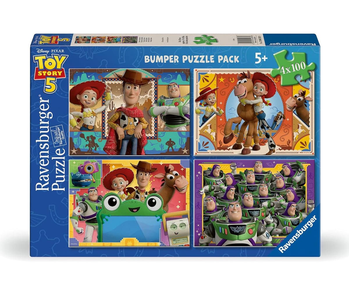 Пъзел Ravensburger 4x100 ел. - Играта на играчките 5