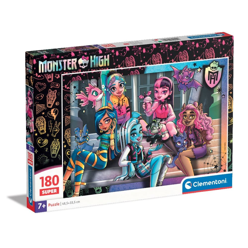 CLEMENTONI 180ч. Пъзел MONSTER HIGH