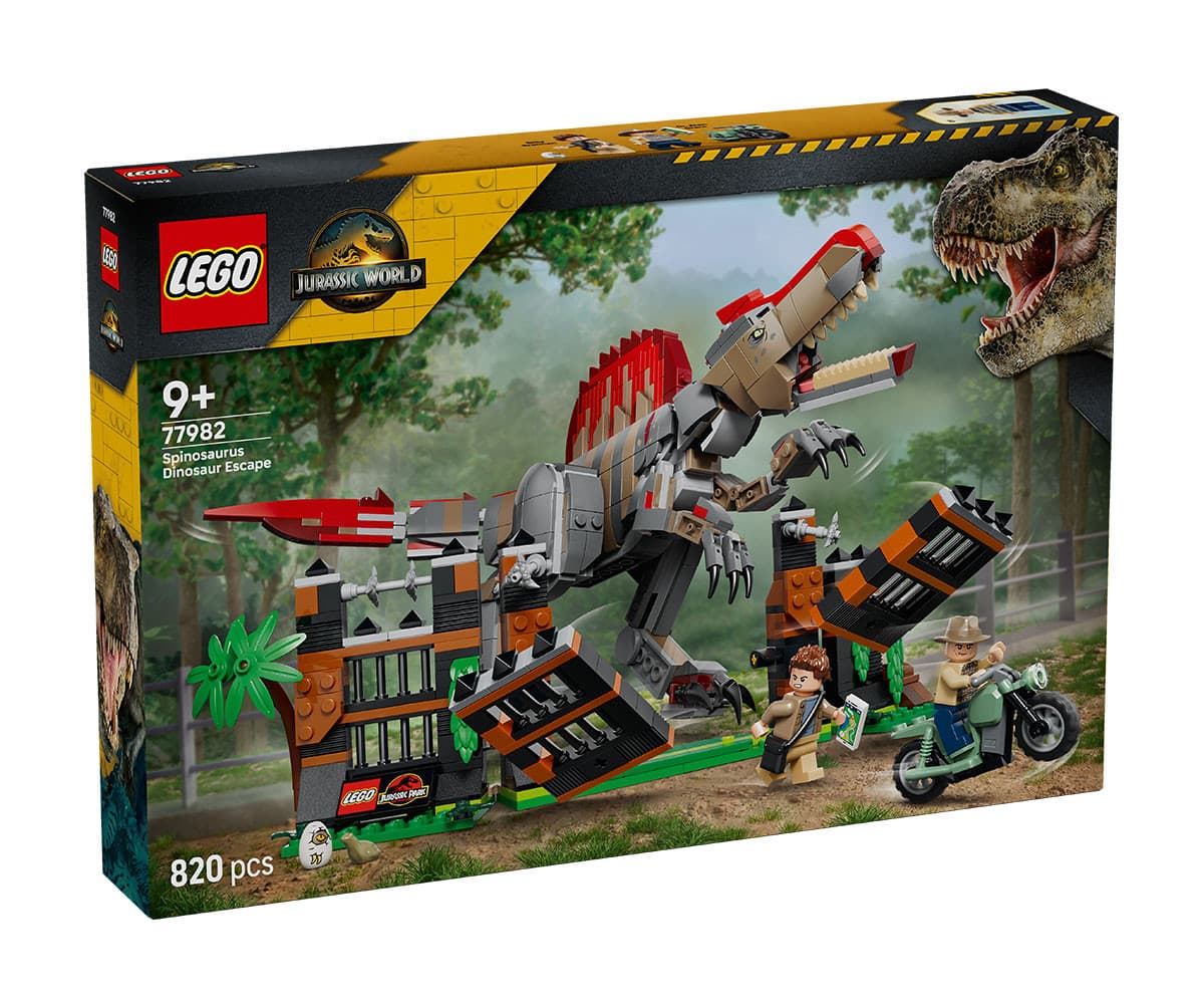 LEGO® Jurassic World 77982 - Бягството на спинозавъра