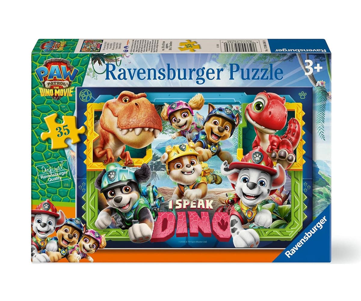 Пъзел Ravensburger 35 ел. - The Dino Movie: Пес Патрул