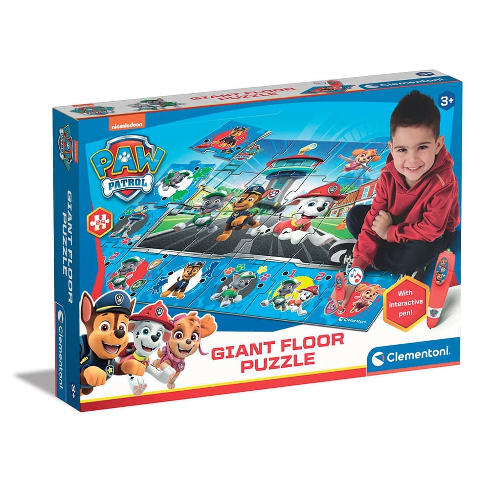 CLEMENTONI 24ч. Гигантски Пъзел за Под Paw Patrol
