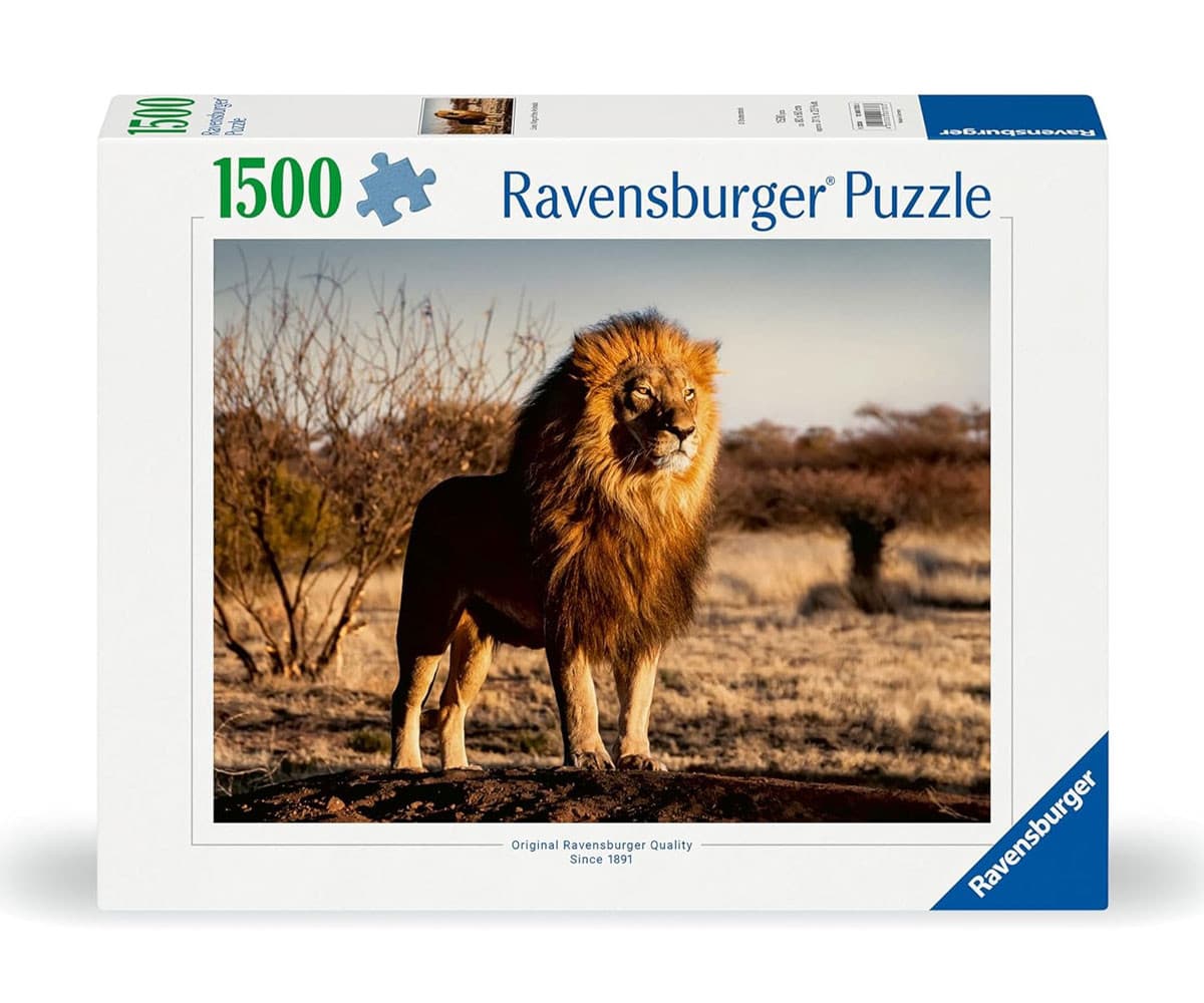 Пъзел Ravensburger 1500 ел. - Лъвът: Царят на животните