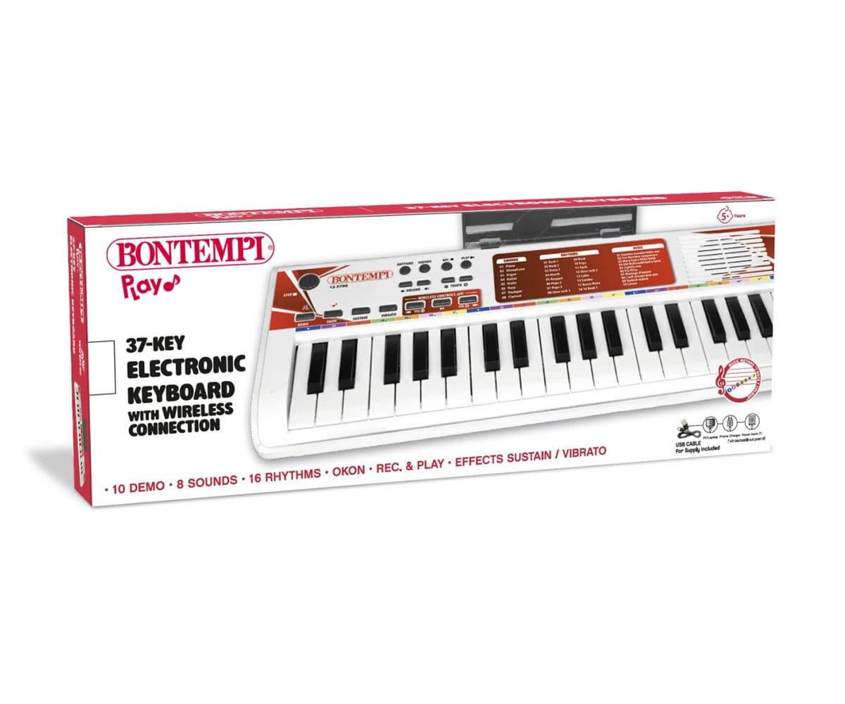 Bontempi - Електронен синтезатор с 37 клавиша и безжична връзка