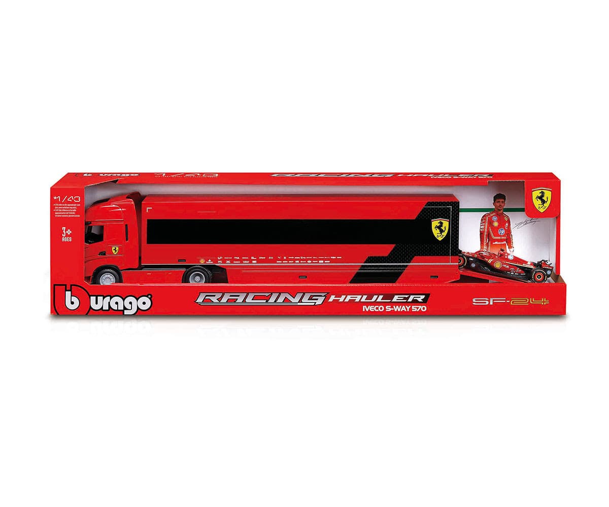 Bburago - модел на кола 1:43 - Влекач Ferrari team F1