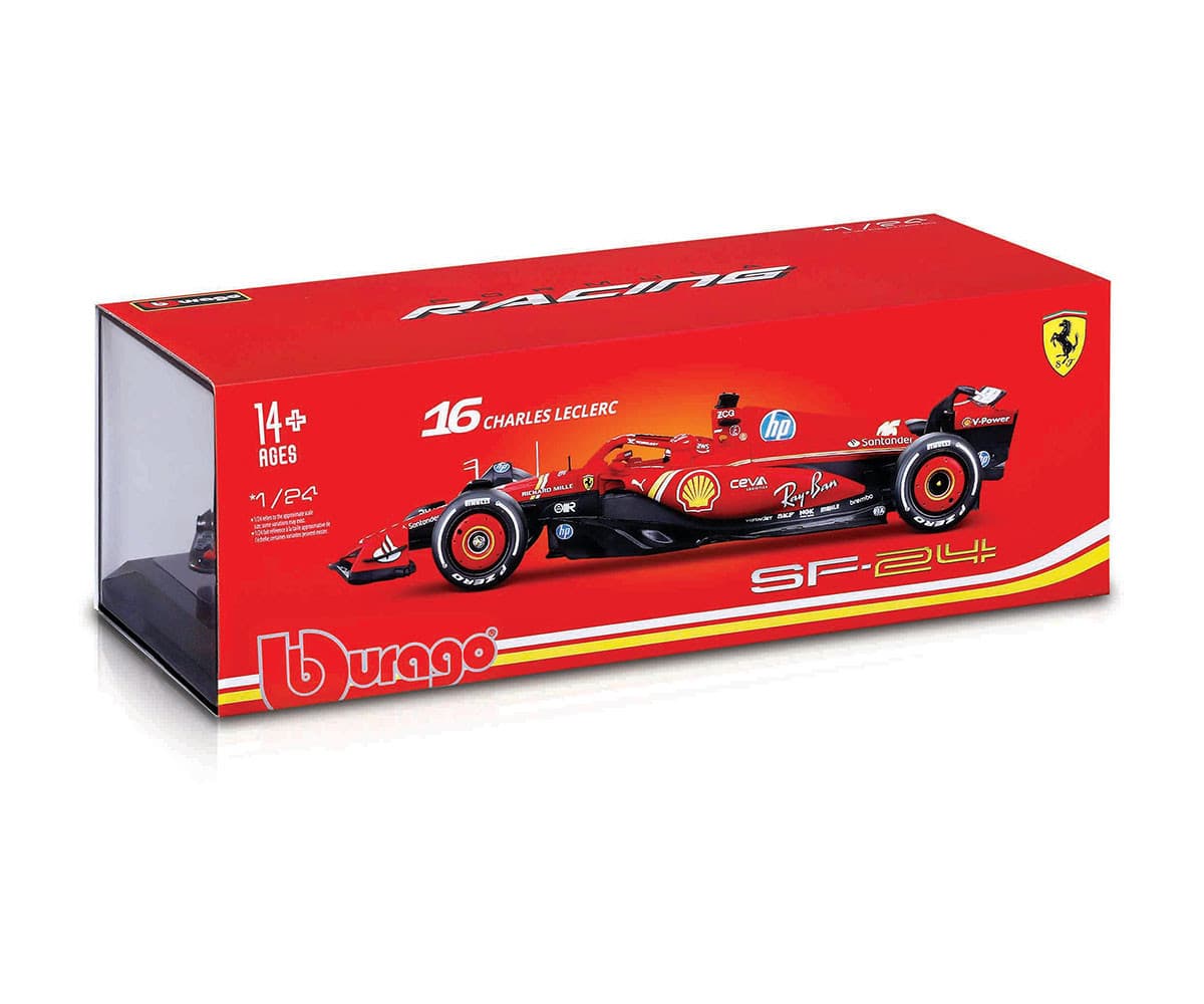 Bburago - модел на кола 1:24 - F1 SF-24 (2024)