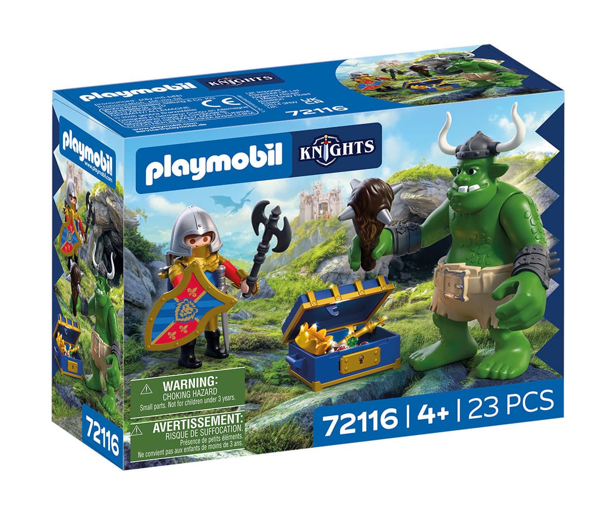 Playmobil - Трол с рицарско съкровище